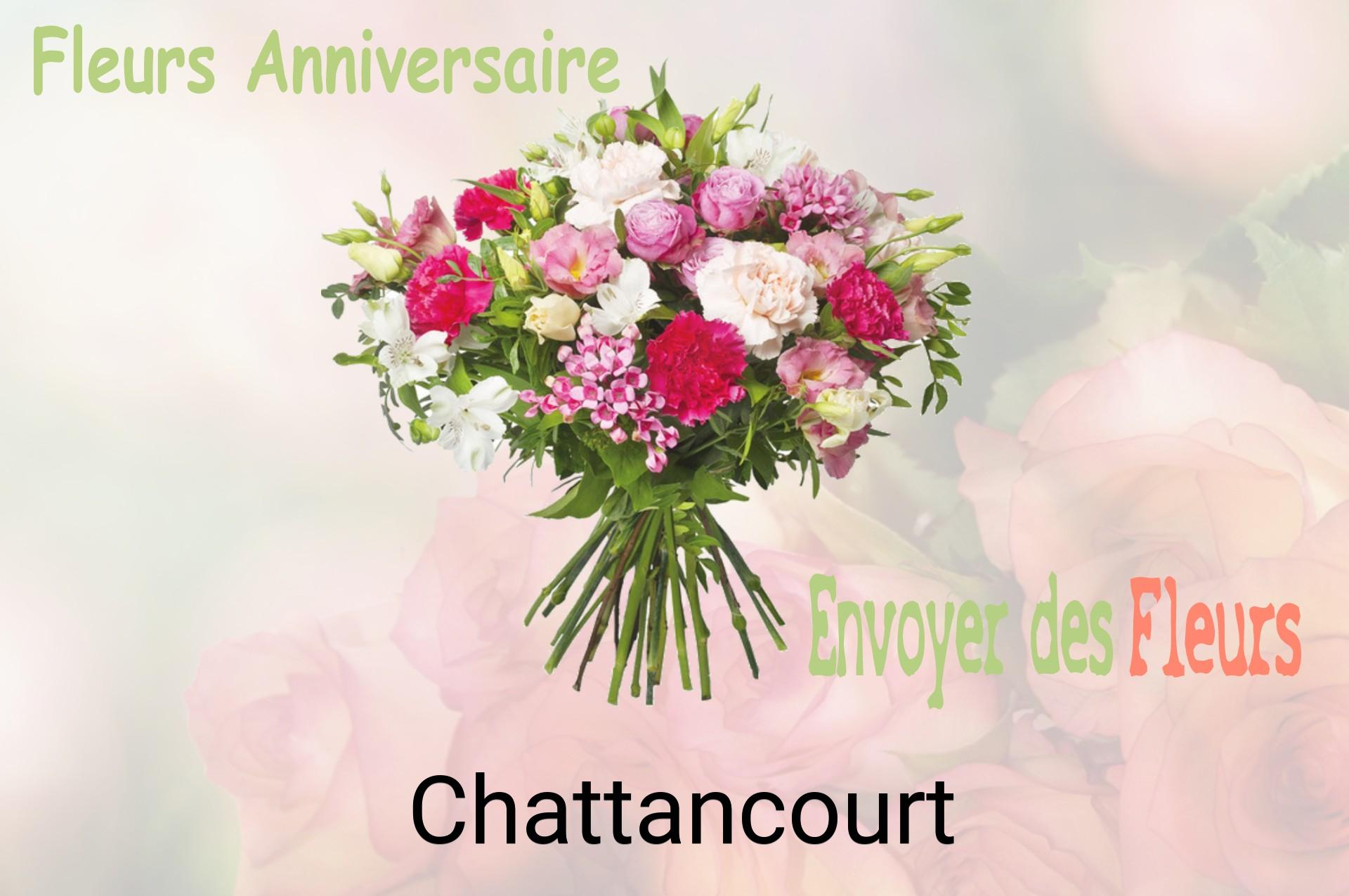 Bouquet de fleurs d’anniversaire livré à Chattancourt